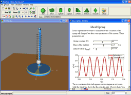 experiment in newton, you can        select from   wide range of